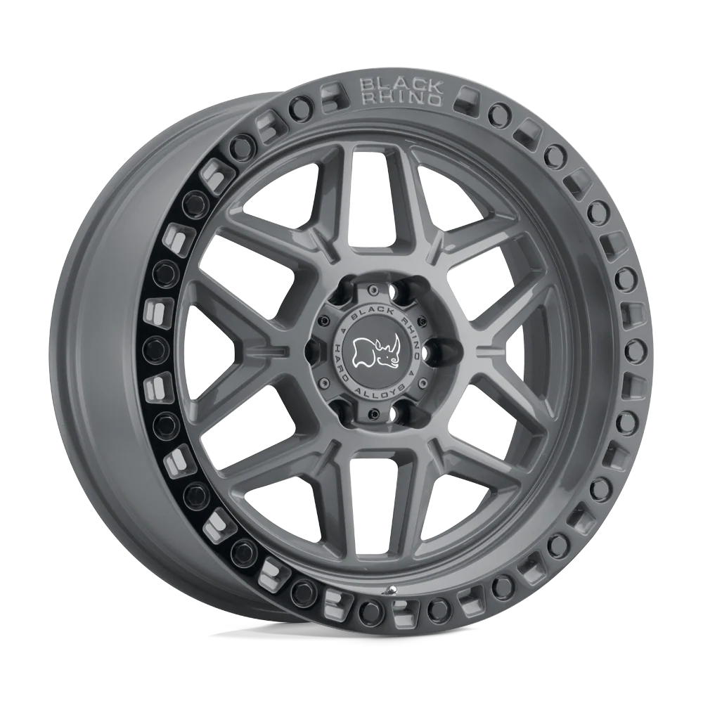 llantas 17x9.0 6x139.7/00 black rhino kelso battleship grey w/black - RunaX