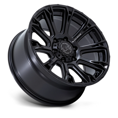 llantas 17x9.0 6x139.7/12 black rhino diamondback matte black cb106, - RunaX