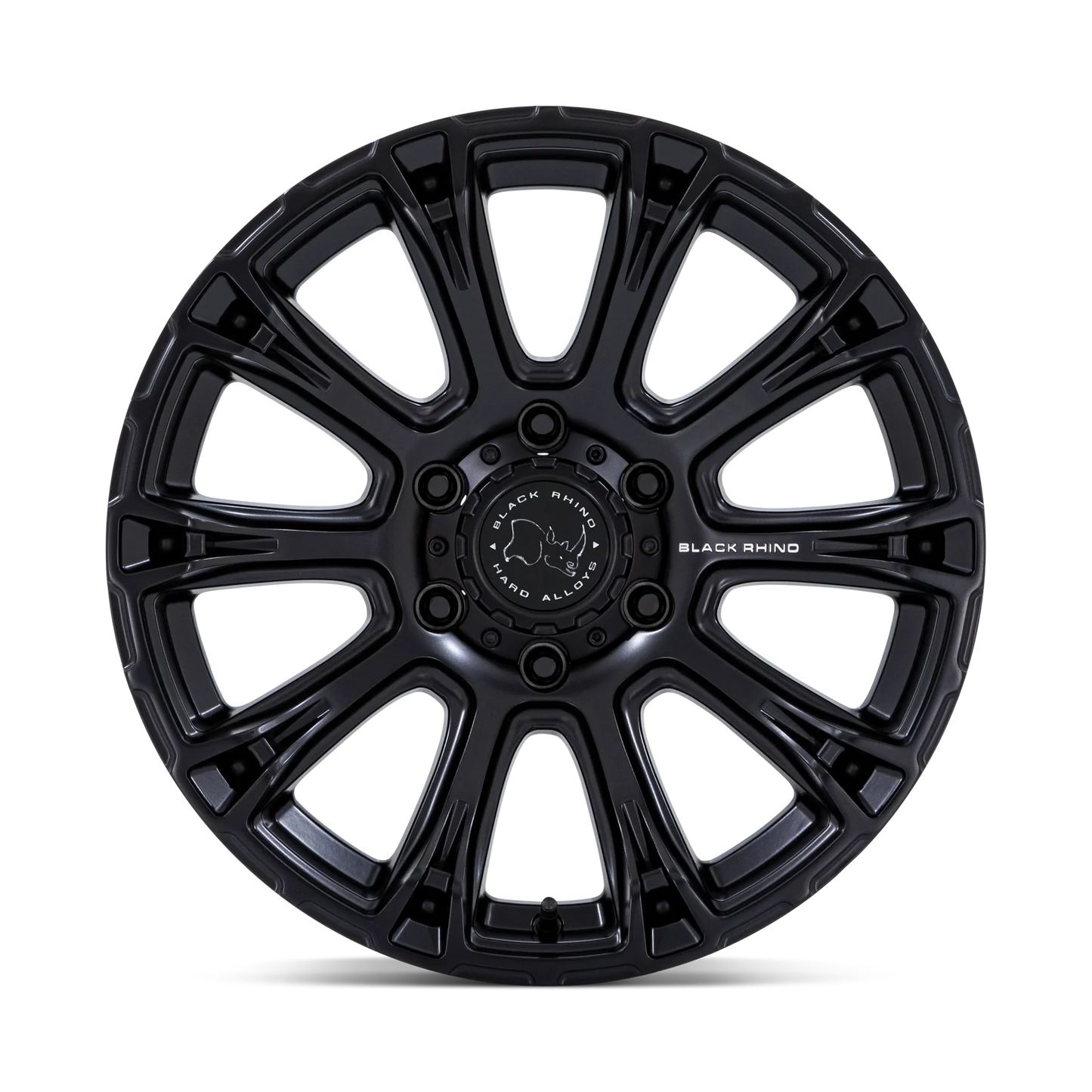 llantas 17x9.0 6x139.7/12 black rhino diamondback matte black cb106, - RunaX