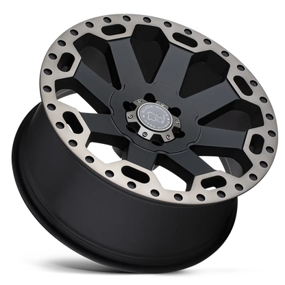 llantas 17x9.0 5x127/-12 black rhino warlord matte gunmetal - RunaX