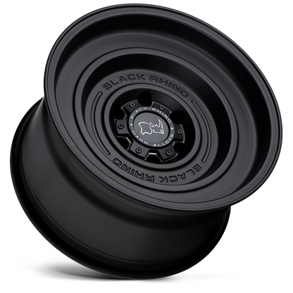 llantas 17x9.5 6x139.7/-12 black rhino solid matte black - RunaX