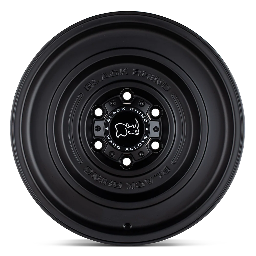 llantas 17x9.5 6x139.7/-12 black rhino solid matte black - RunaX