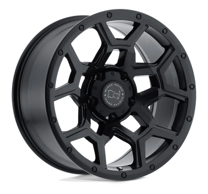 llantas 17x9.5 6x139.7/-18 black rhino overland matte black - RunaX