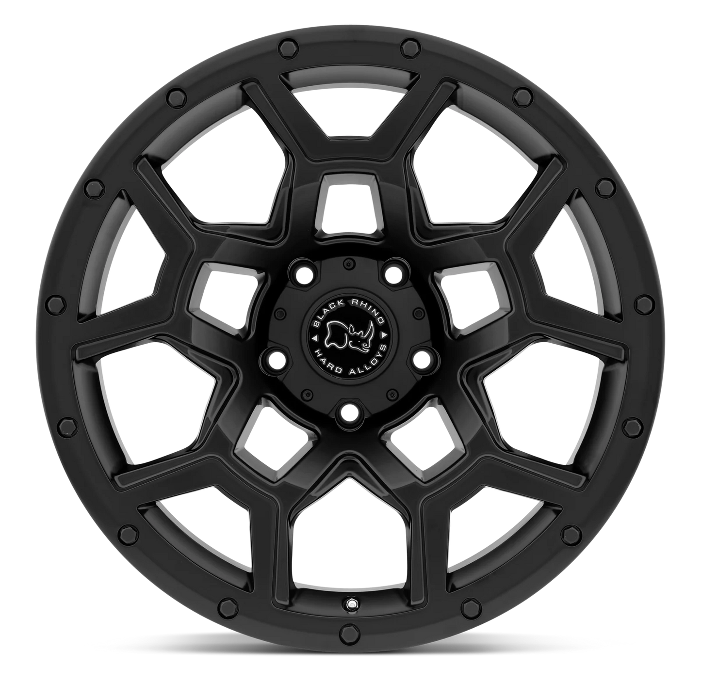 llantas 17x9.5 6x139.7/-18 black rhino overland matte black - RunaX