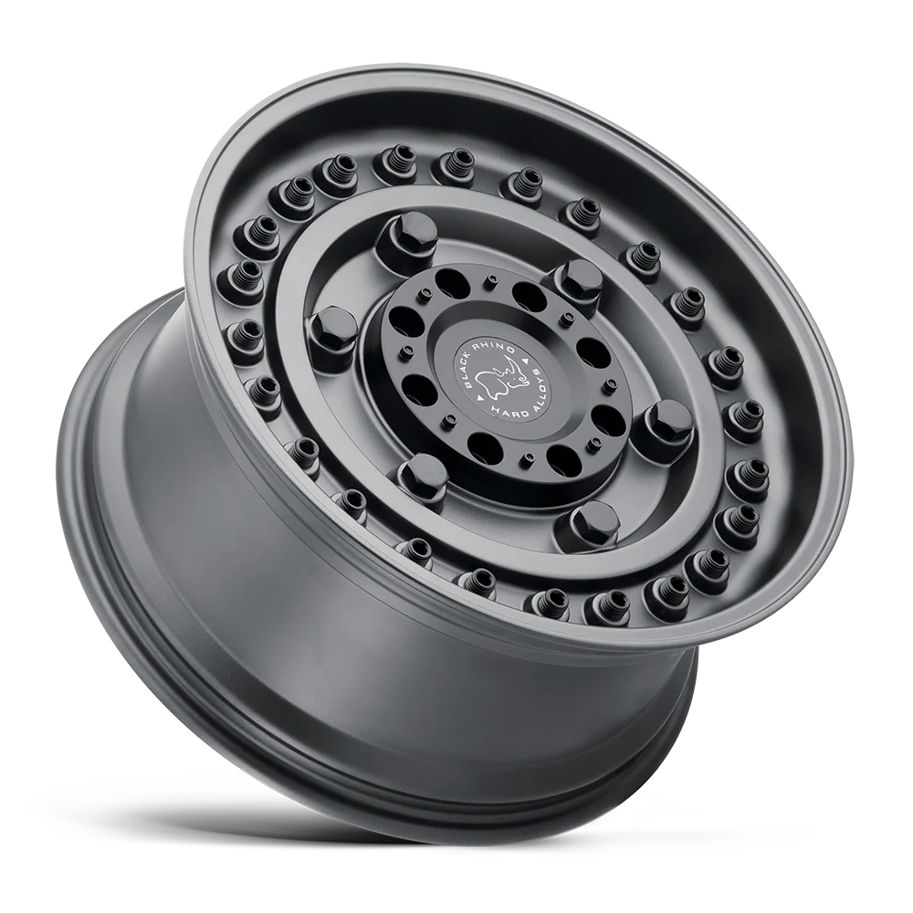 llantas 17x9.5 6x139.7/6x135/-18 black rhino armory gunblack - RunaX