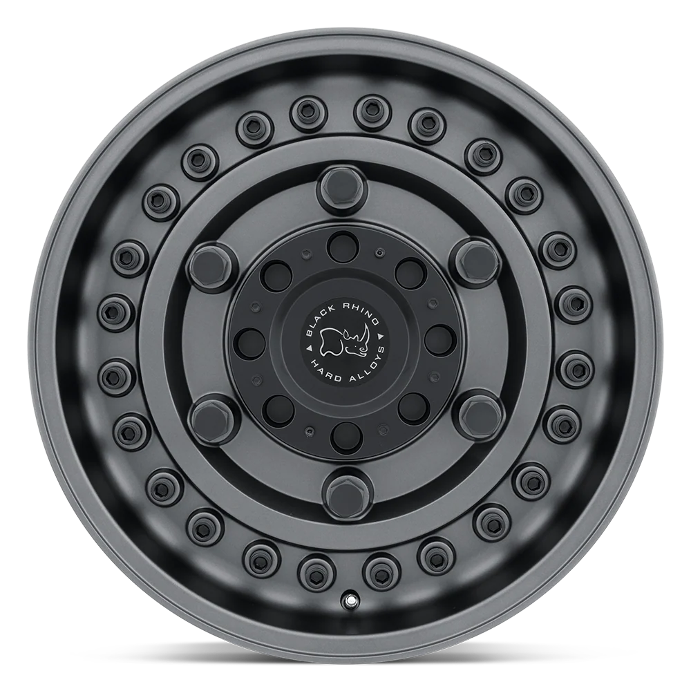 llantas 17x9.5 6x139.7/6x135/-18 black rhino armory gunblack - RunaX