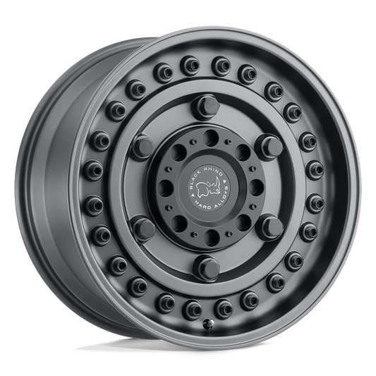 llantas 17x9.5 6x139.7/6x135/-18 black rhino armory gunblack - RunaX