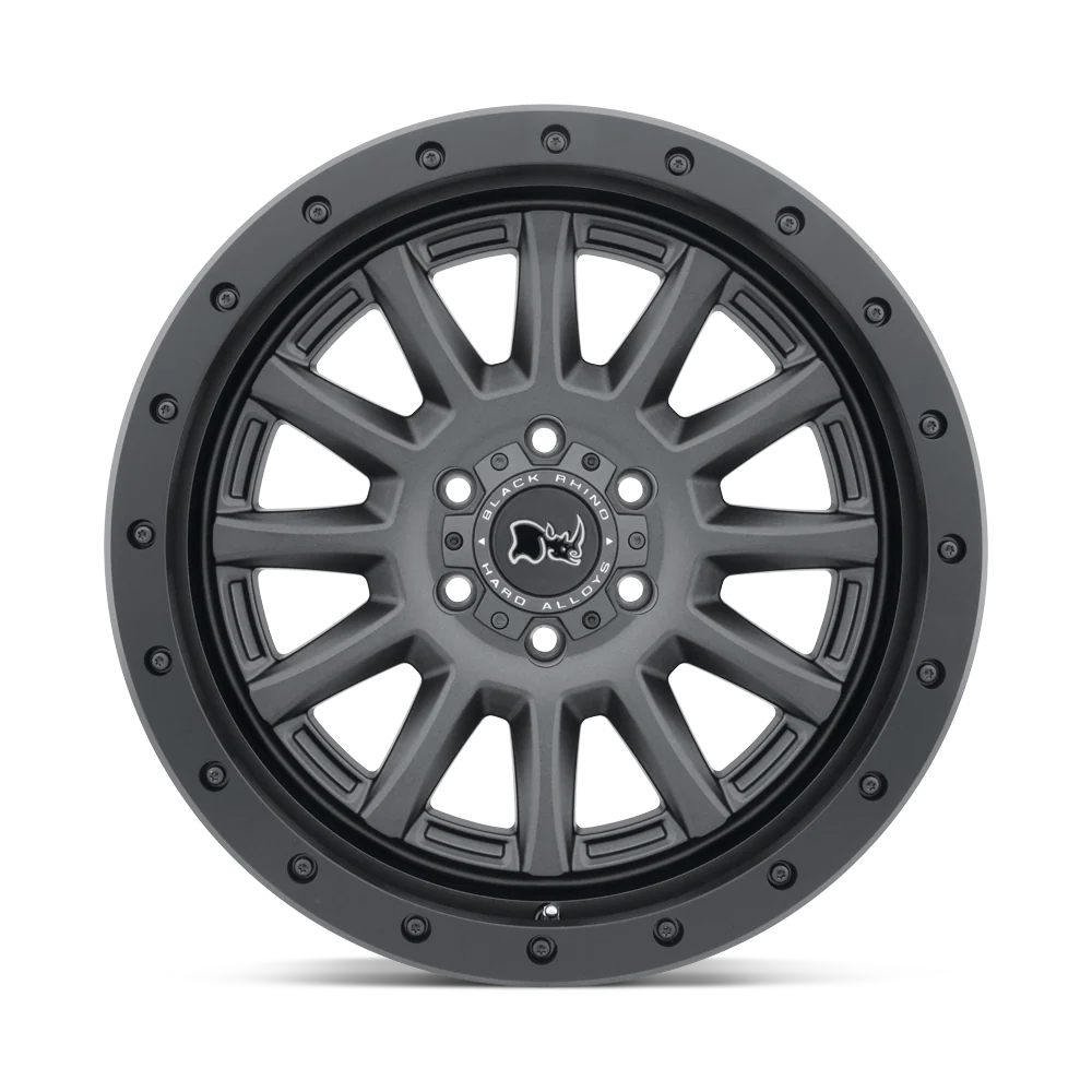 llantas 18x8.5 6x114,3/10 black rhino dugger gun black - RunaX