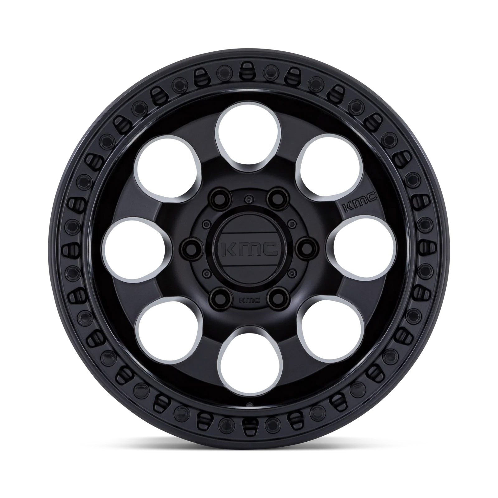 llantas 18x9.0 6x139.7/18 kmc km550 riot anthracite w/satin black li - RunaX