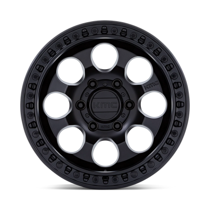 llantas 18x9.0 6x139.7/18 kmc km550 riot anthracite w/satin black li - RunaX