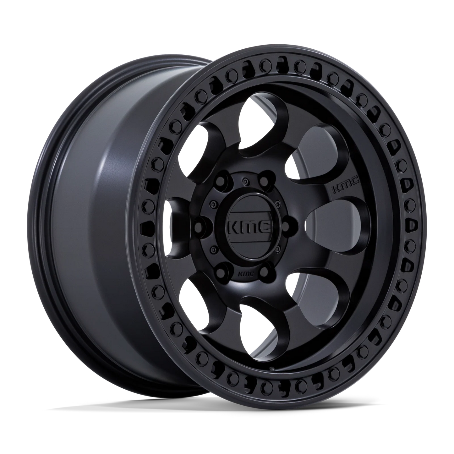 llantas 18x9.0 6x139.7/18 kmc km550 riot anthracite w/satin black li - RunaX