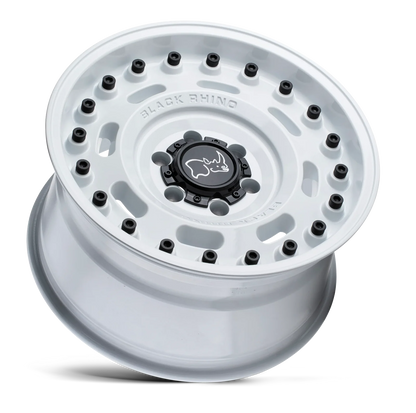 llantas 20x9.5 5x130/25 black rhino axle glos white cb84.1 - RunaX