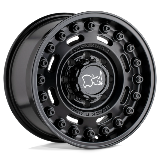llantas 17x9.5 6x139.7/-18 black rhino axle matte black - RunaX