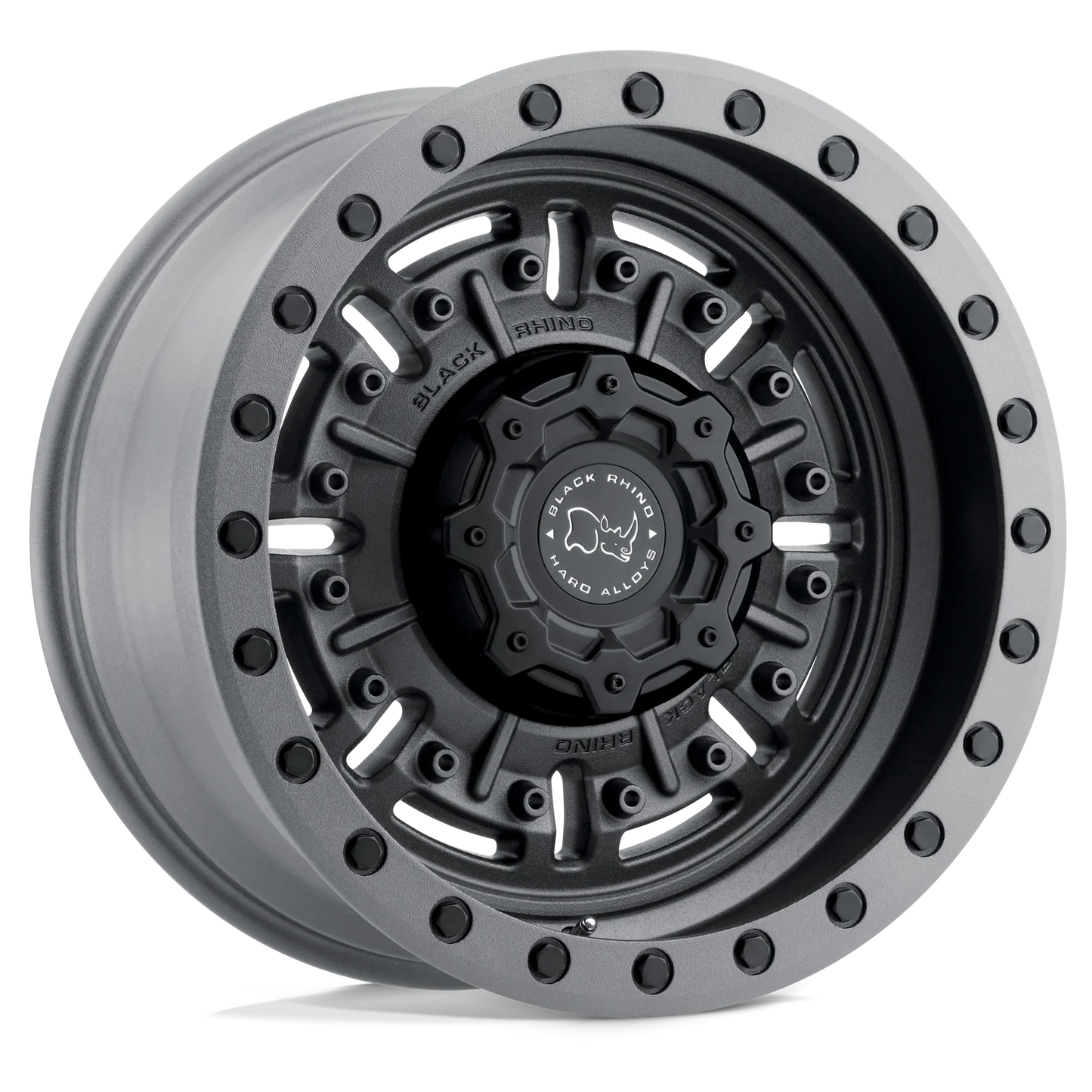 llantas 17x8.5 6x114.3/00 black rhino abrams textured matte gunmetal - RunaX