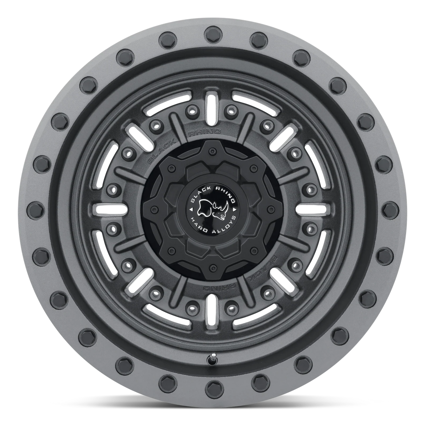 llantas 17x8.5 6x114.3/00 black rhino abrams textured matte gunmetal - RunaX
