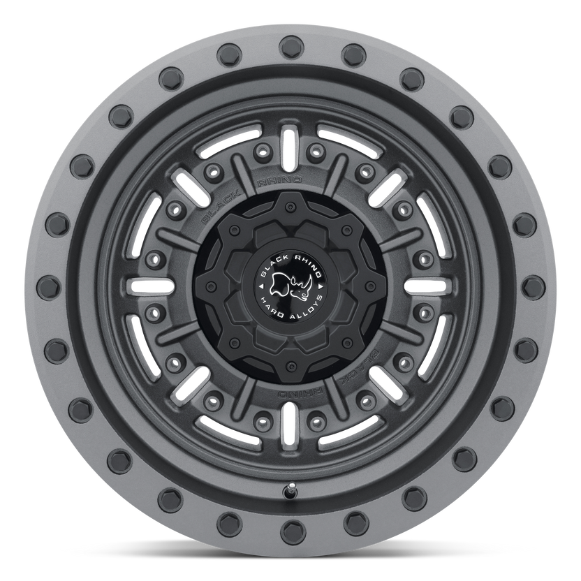 llantas 17x8 5 6x139 7 18 black rhino abrams textured matte gunmeta - RunaX