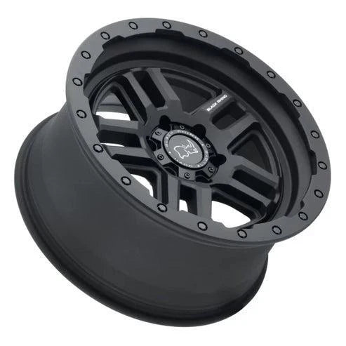llantas 17x9.5 6x139.7/12 black rhino barstow matte black - RunaX