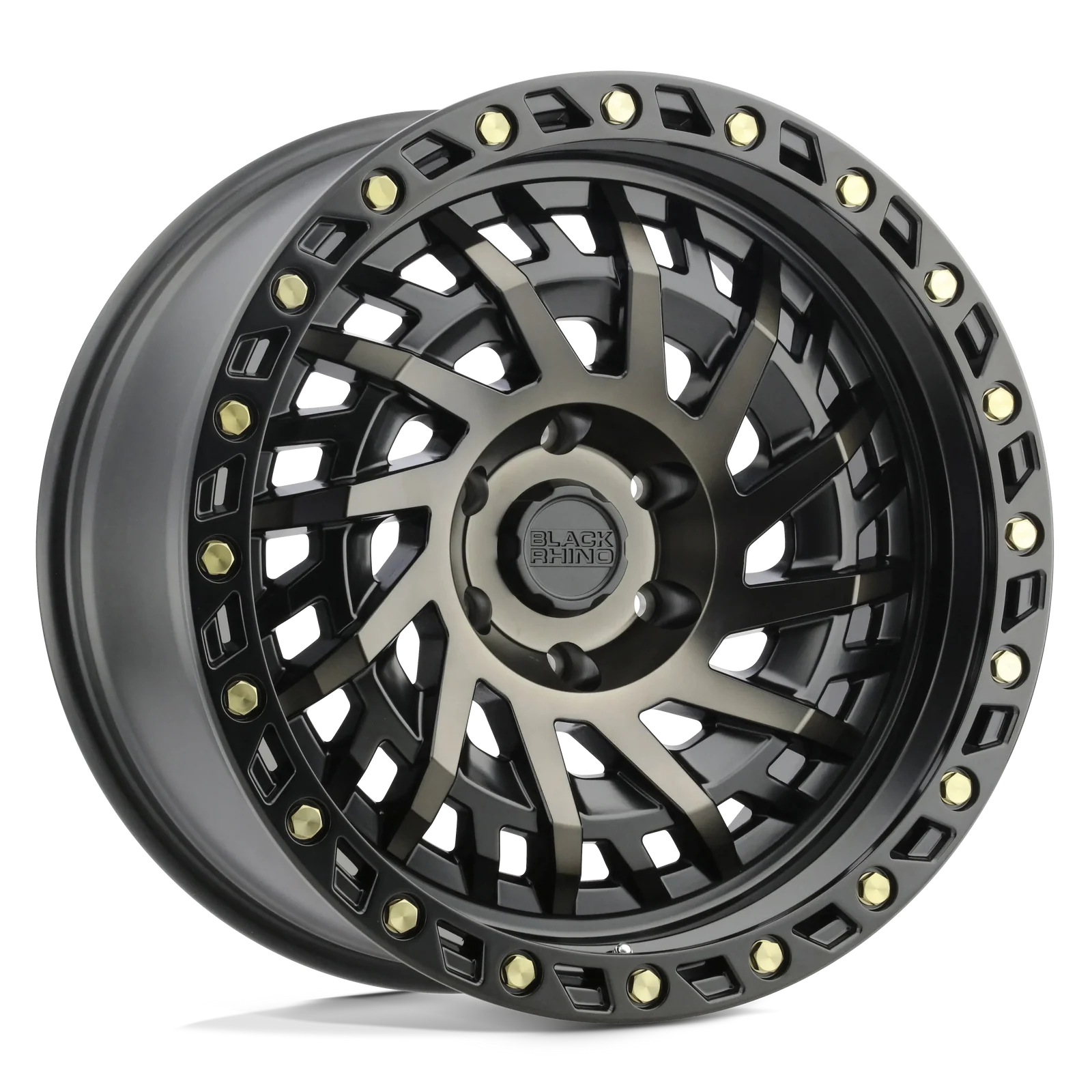 llantas 20x9.5 6x139.7/-12 black rhino shredder matte black dark - RunaX