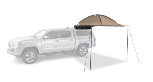 toldo lateral para auto tipo domo de 2.4 x 2.5 metros con sistema stow it - RunaX