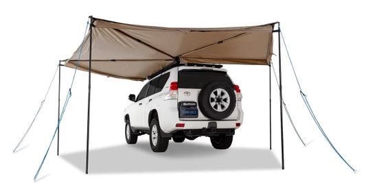 toldo lateral 2,5 mt  tipo abanico cubre 270 grados lado piloto con sistema stow it - RunaX