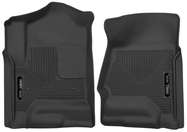 pisos de goma delantero blando para chevrolet silverado crew cab 2014-2018 | double cab 2014-2018 | regular cab 2014-2018 - RunaX