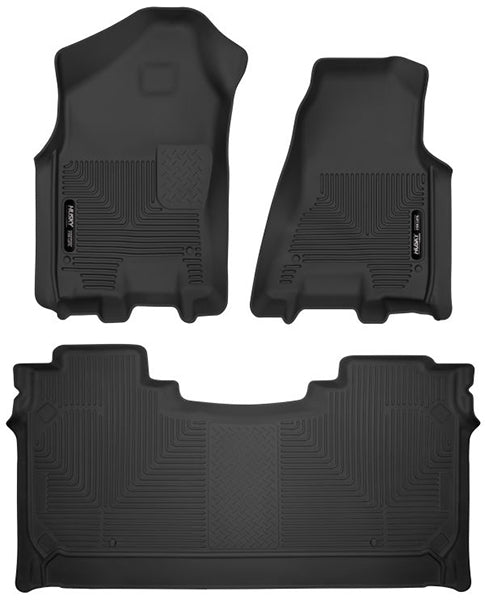 pisos de goma delantero y trasero blando para ram 1500 crew cab 2019- - RunaX