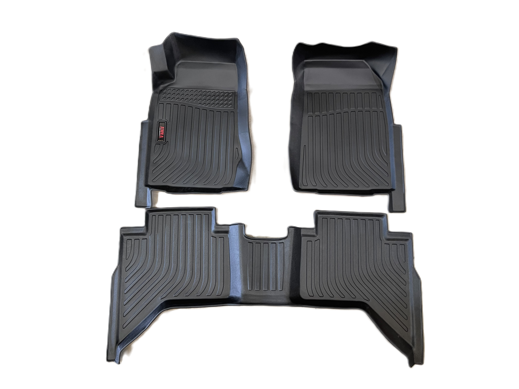 pisos awka 3d (delanteros y traseros) - chevrolet new colorado 2016+ || new d-max 2015+ - RunaX