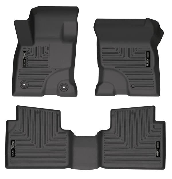 pisos de goma delantero y trasero rígido ford maverick 2022- (no compatible hibrida) - RunaX