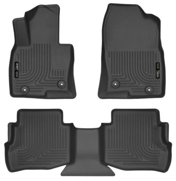 pisos de goma delantero y trasero rígido mazda cx-9 2016-2021 - RunaX
