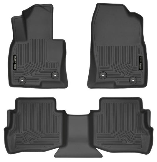 pisos de goma delantero y trasero rígido mazda cx-9 2016-2021 - RunaX
