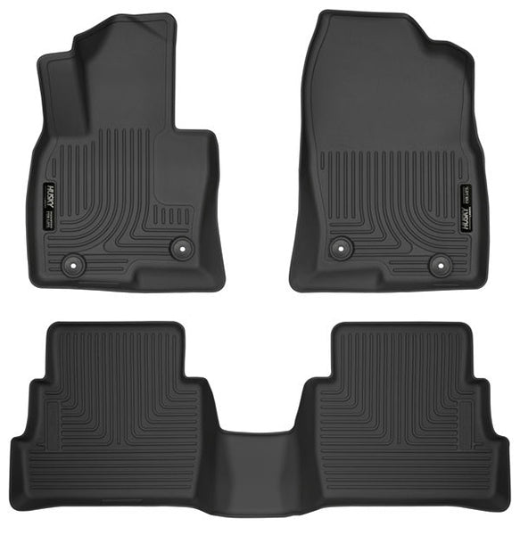 pisos de goma delantero y trasero rígido mazda cx-5 2017-2021 - RunaX