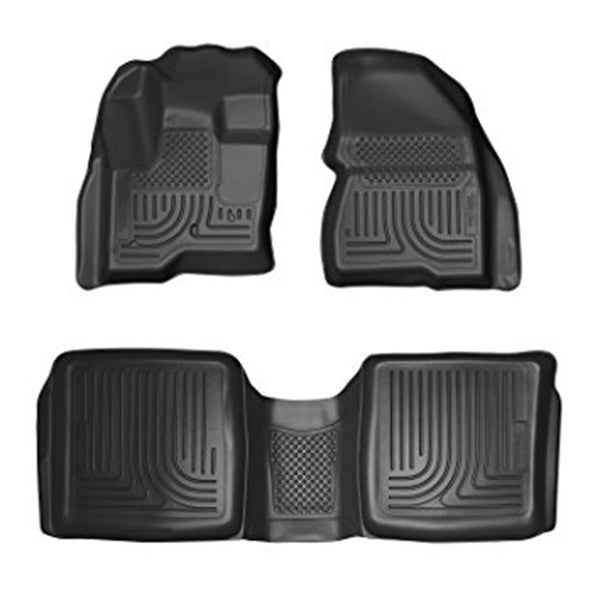 pisos de goma delantero y trasero rígido toyota hilux 2016- - RunaX