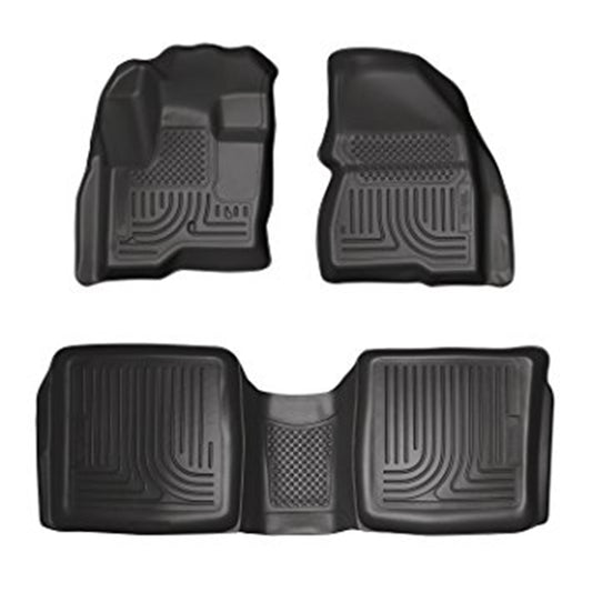 pisos de goma delantero y trasero rígido toyota hilux 2016- - RunaX