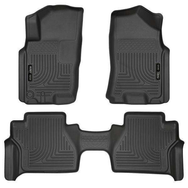 pisos de goma delantero y trasero rígido nissan np300 2016-2020 - RunaX