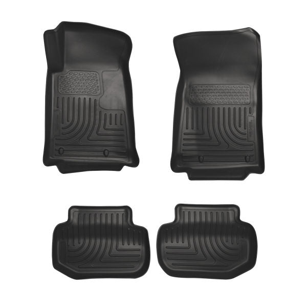 pisos de goma delantero y trasero rígido chevrolet camaro 2010-2015 - RunaX