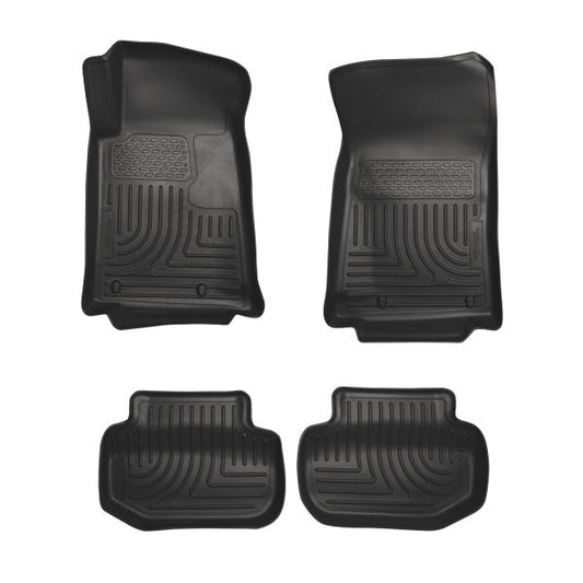 pisos de goma delantero y trasero rígido chevrolet camaro 2010-2015 - RunaX