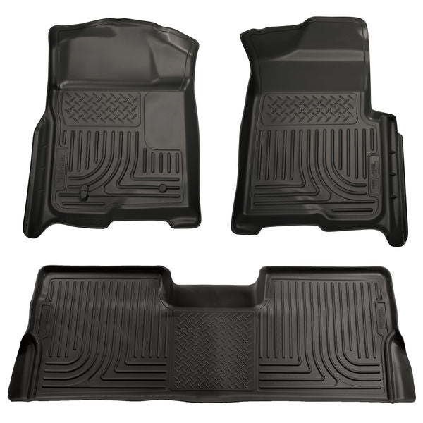 pisos de goma delantero y trasero rígido honda pilot 2009-2015 - RunaX