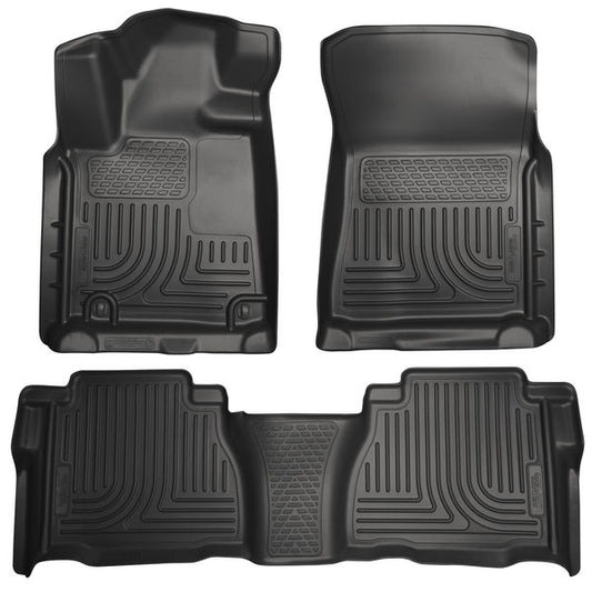 pisos de goma delantero y trasero rígido toyota tundra 2007-2013 - RunaX