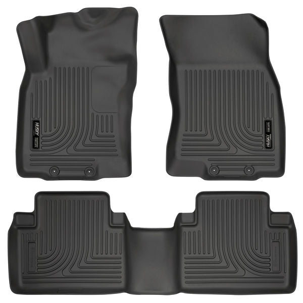 pisos de goma delantero y trasero rígido nissan x-trail 2014-2016 - RunaX