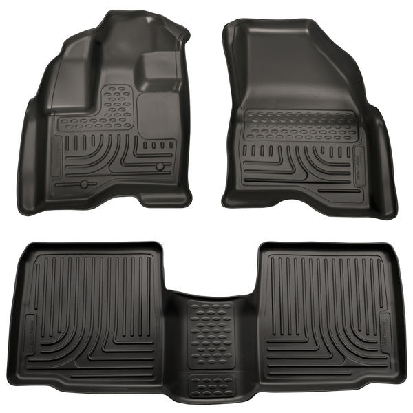 pisos de goma delantero y trasero rígido ford explorer 2011-2014 - RunaX