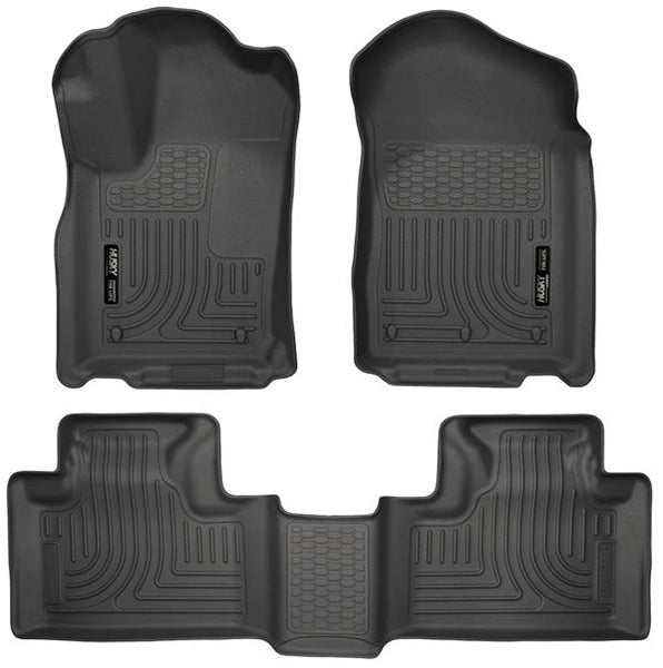 pisos de goma delantero y trasero rígido dodge durango 2011-2015 | grand cherokee 2011-2015 - RunaX