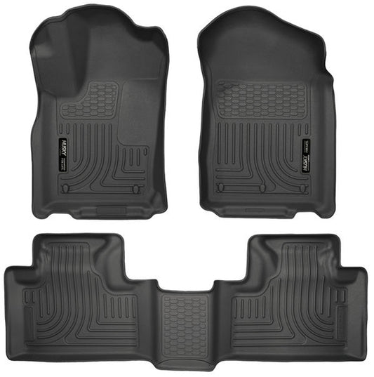pisos de goma delantero y trasero rígido dodge durango 2011-2015 | grand cherokee 2011-2015 - RunaX