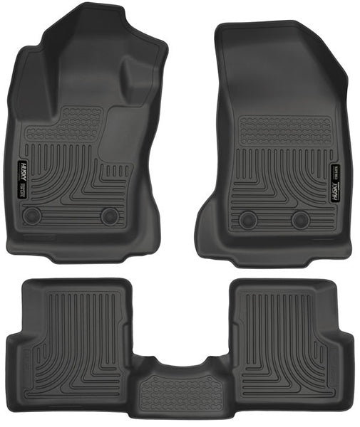 pisos de goma delantero y trasero rígido jeep renegade 2015-2022 - RunaX