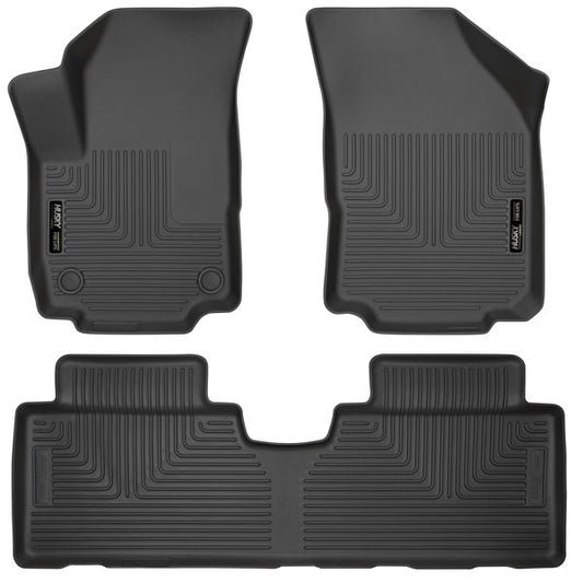 pisos de goma delantero y trasero rígido chevrolet equinox 2018-2020 - RunaX