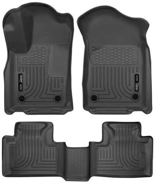 pisos de goma delantero y trasero rígido dodge durango 2016-2022 | grand cherokee 2016-2022 - RunaX