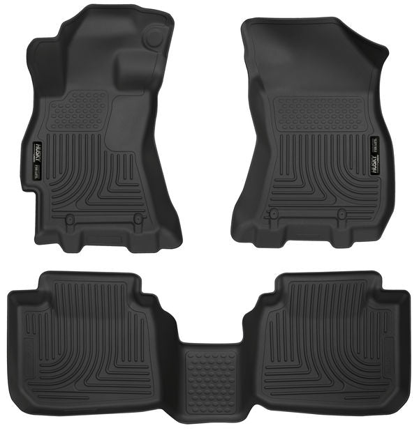 pisos de goma delantero y trasero rígido subaru legacy 2015-2019 | subaru outback 2015-2019 - RunaX