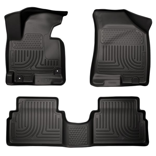 pisos de goma delantero y trasero rígido kia sportage 2014-2016 - RunaX