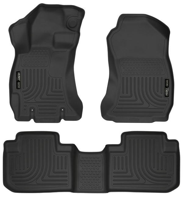 pisos de goma delantero y trasero rígido subaru forester 2014-2018 - RunaX