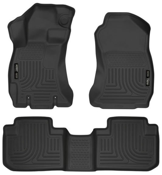 pisos de goma delantero y trasero rígido subaru forester 2014-2018 - RunaX