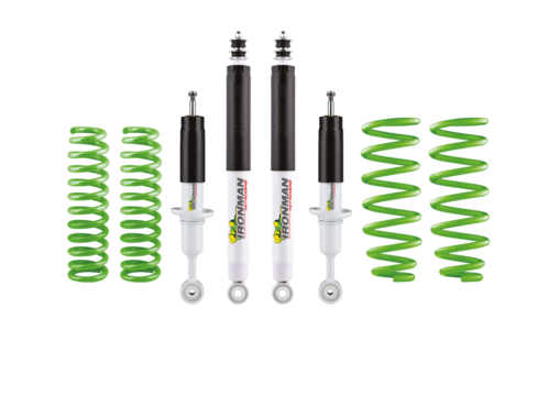 kit de suspensión nitrogas (con add a leaf) ironman - toyota hilux revo 2015+ - RunaX